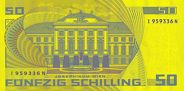 50 schilling banknote backside 50 schilling banknote backside