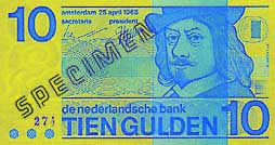 10 guilder banknote frontside 10 guilder banknote frontside
