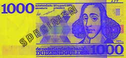 1,000 guilder banknote frontside 1,000 guilder banknote frontside
