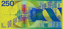 250 guilder banknote frontside 250 guilder banknote frontside